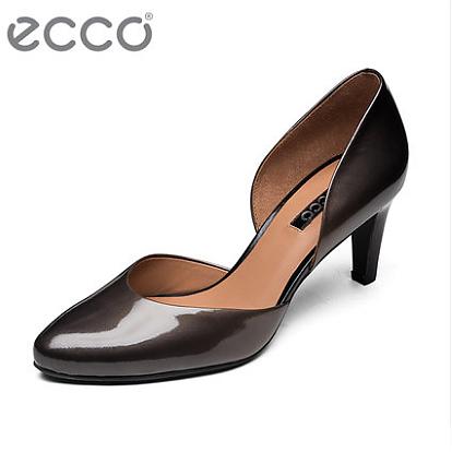 ECCO爱步女士阿丽特真皮隔断高跟鞋海淘攻略 从选码到清关的完整指南